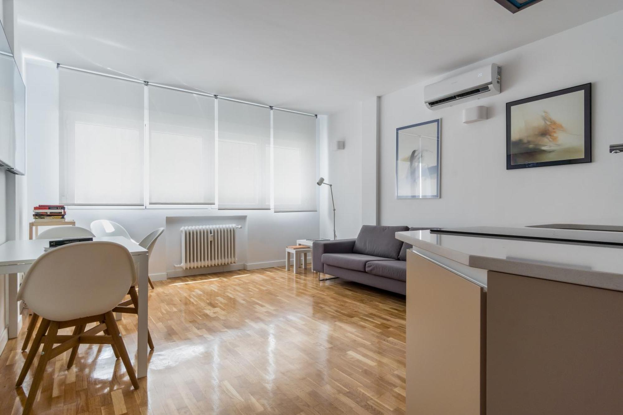Bright And Cozy - 1Bedroom 1Bath - Las Letras Madrid Bagian luar foto
